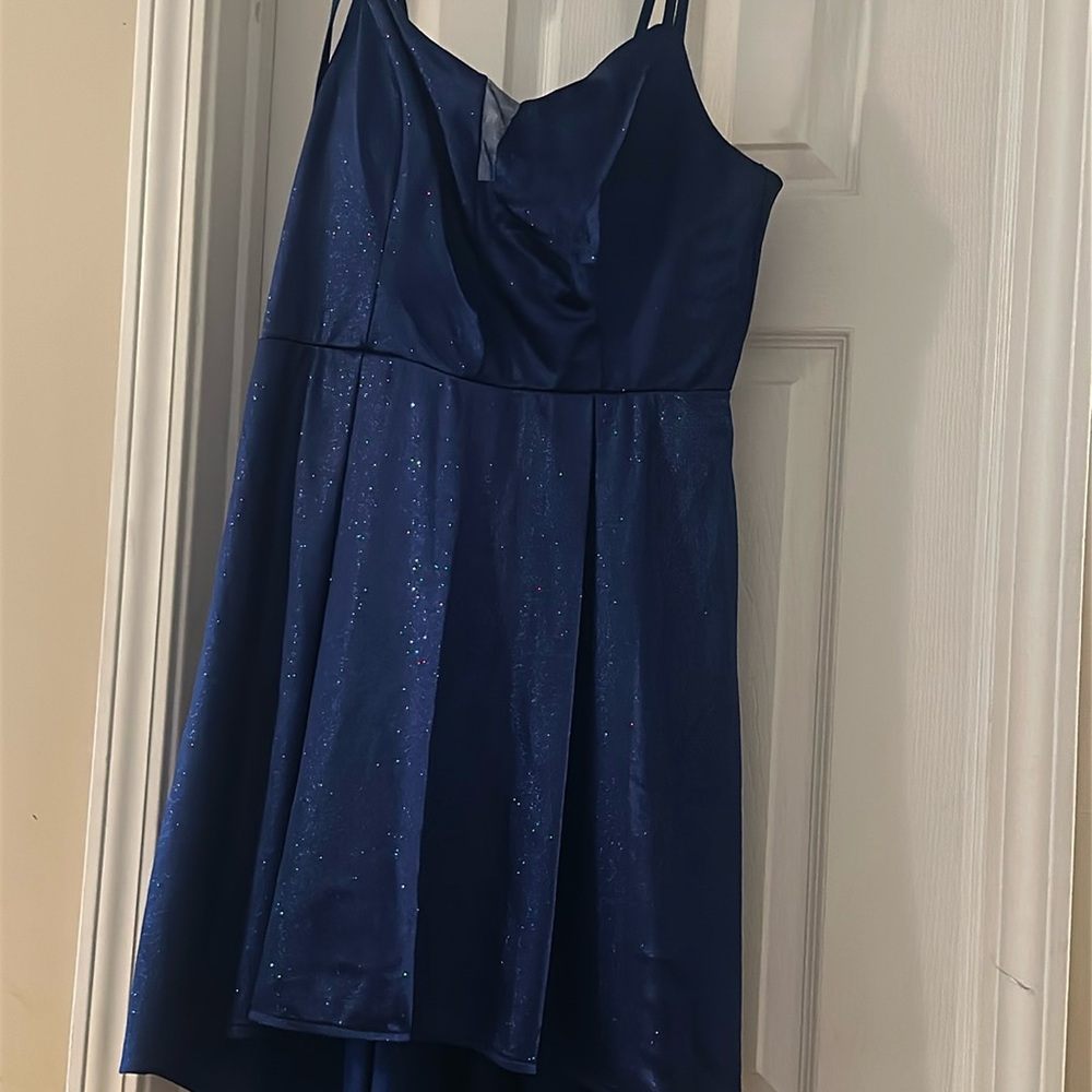 Plus Size Flirt Blue Sparkly
